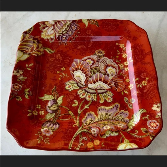 222 Fifth Dining 222 Fifth Gabrielle Red Appetizer Plate 6 8th